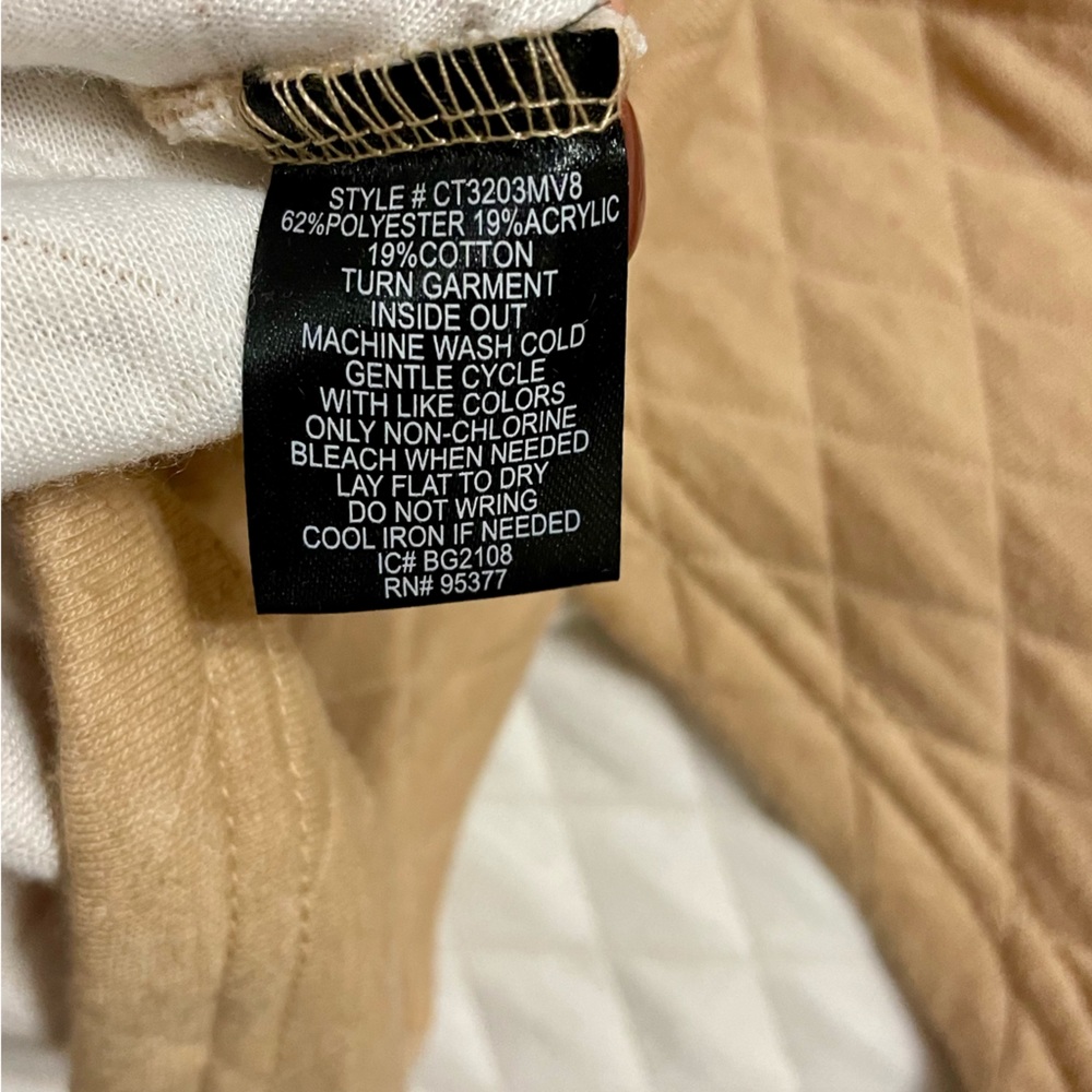 SANCTUARY Starry Eyes Quilted Pullover Sweatshirt in Maple - Picture 7 of 10